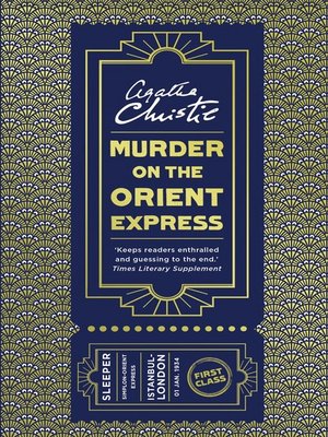cover image of Murder on The Orient Express